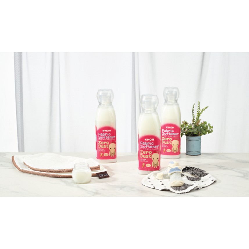 Nước xả vải siêu mềm Zero Dust K-Mom Hàn Quốc 1000ml