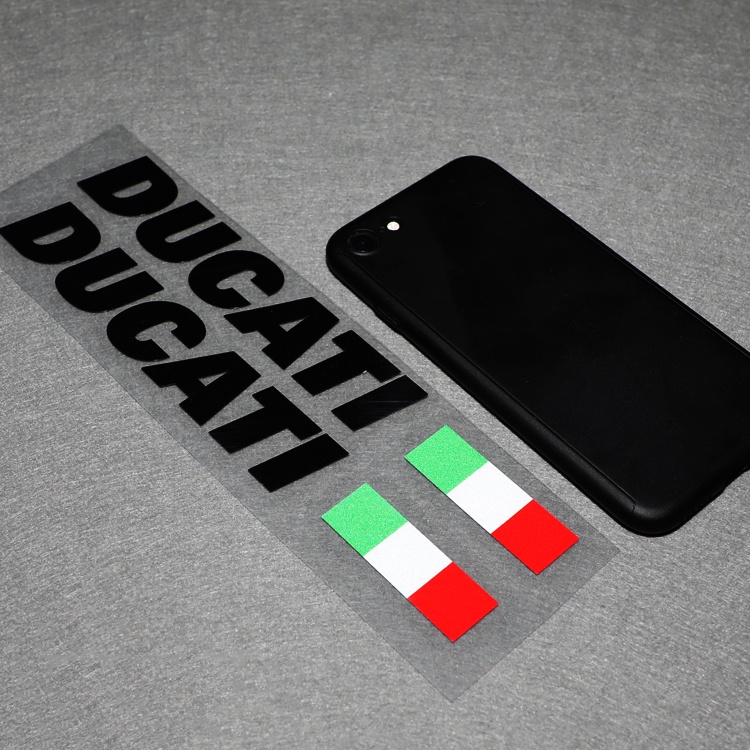 Miếng Dán logo supreme Cho Xe ducati 795 796 696 1100 1098 1198