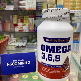 Omega 3,6,9 Organic Flaxseed Oil Thực phẩm bảo vệ sức thumbnail