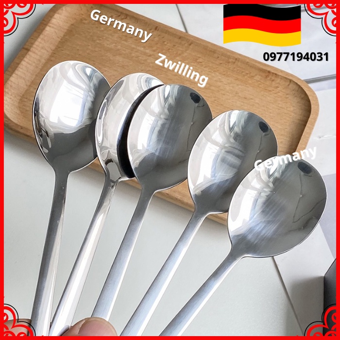 Set 5 thìa ăn Zilling Inox cao cấp nhập khẩu từ Liên bang Đức