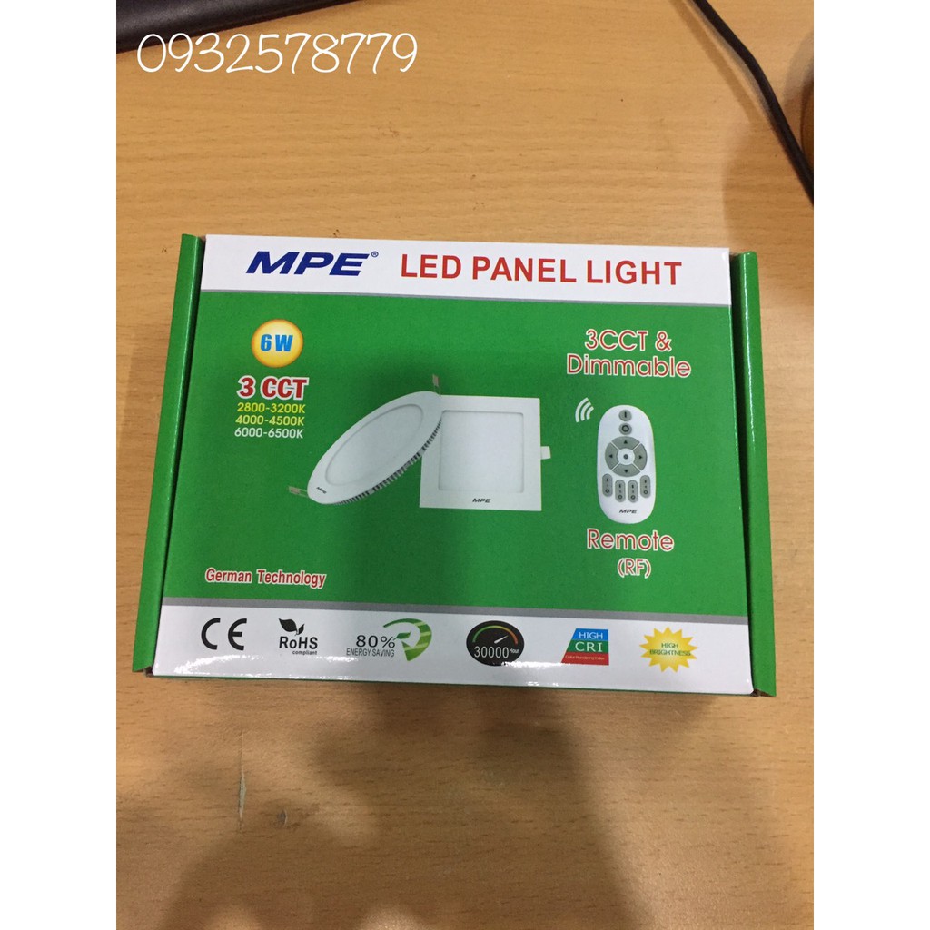 Đèn Led Âm Trần 6W 3 Màu MPE RPL6/3C