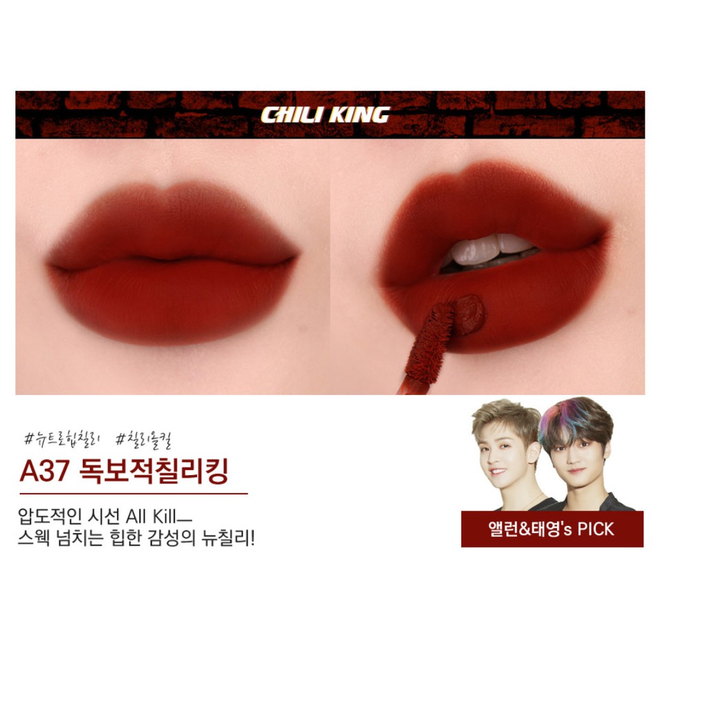 Son kem lì Black rouge Air Fit Velvet Tint | Thế Giới Skin Care