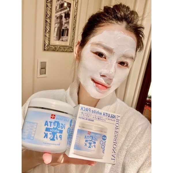 Mặt Nạ Ủ trắng da IGLUTA WHITE PACK ESTHE LABO Nhật Bản