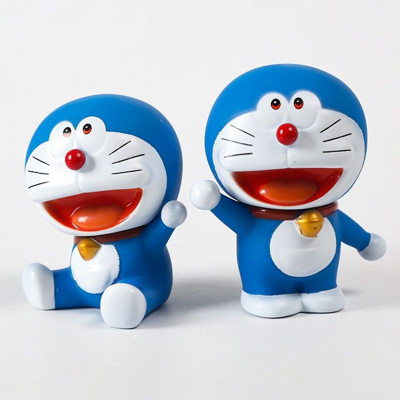 Mô Hình Nhân Vật Hoạt Hình Doremon Trang Trí Bánh Kem