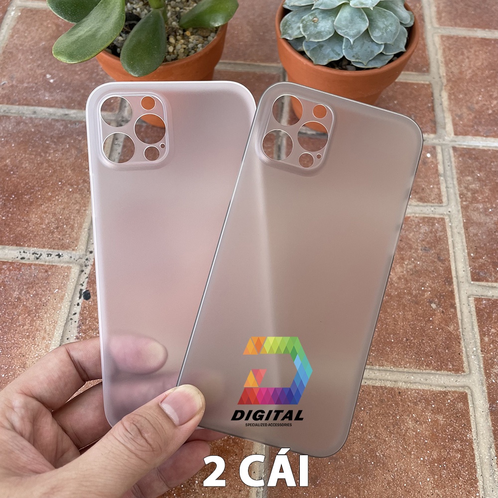Combo 2 Ốp Lưng iPhone 12 Pro Siêu Mỏng