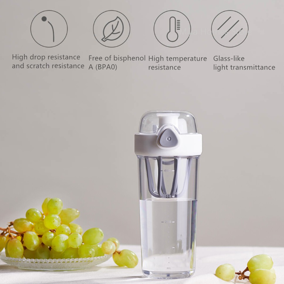 ✼▲☂Fun Home Cốc lắc nước trái cây dùng thủ công dung tích 500ml