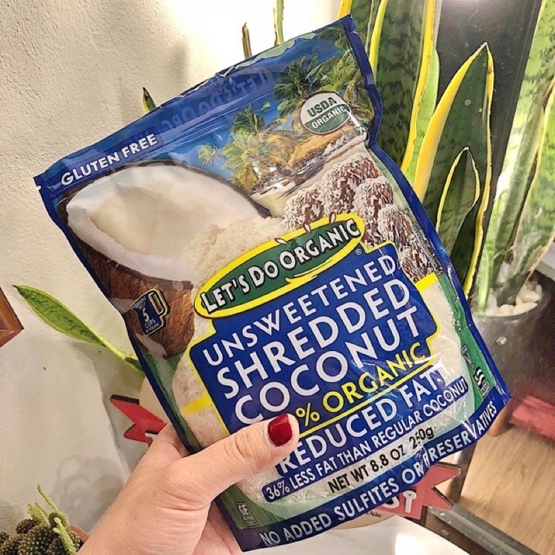 Vụn dừa hữu cơ Let’s do organic