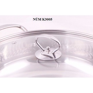 Nắp vung kính 30 cm NÚM các loại