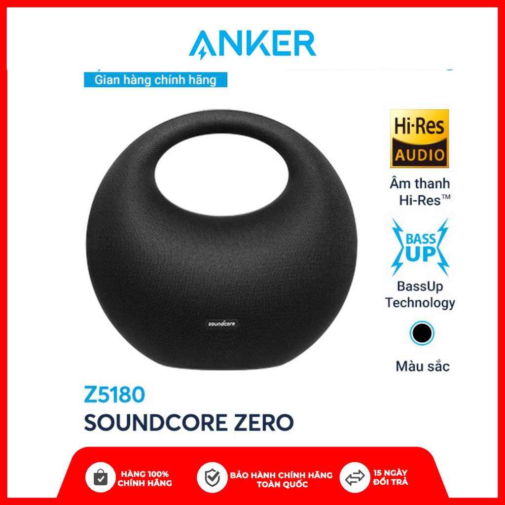  Loa bluetooth cao cấp SOUNDCORE Zero (by Anker) - Z5180