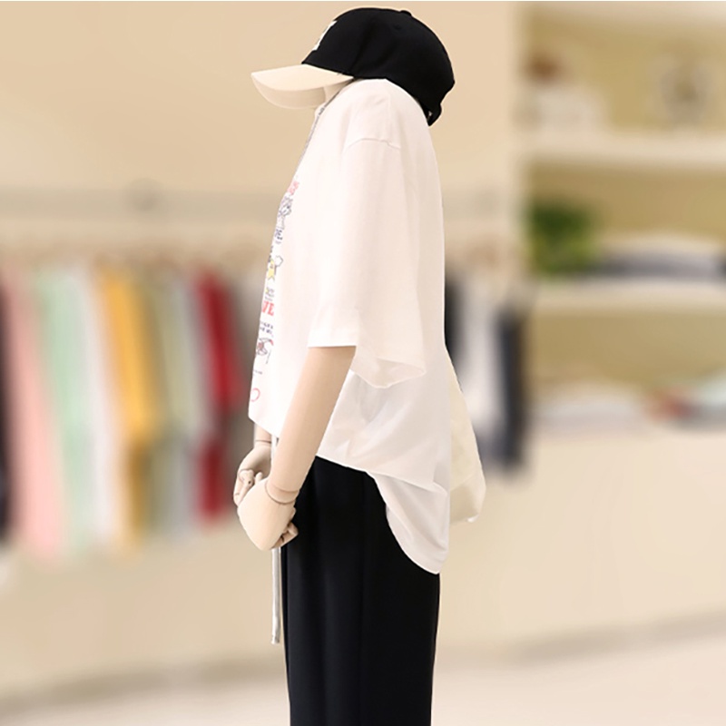 NRVP Áo Thun Tay Ngắn Cổ Tròn Thời Trang Mùa Hè Phong Cách Hàn Quốc 2022 Cho Nam Và Nữ