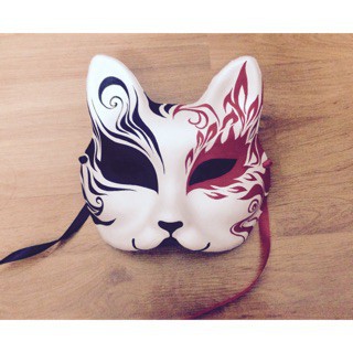 Kitsune 1/2-4 Mặt nạ nữ thần Izanami-w06