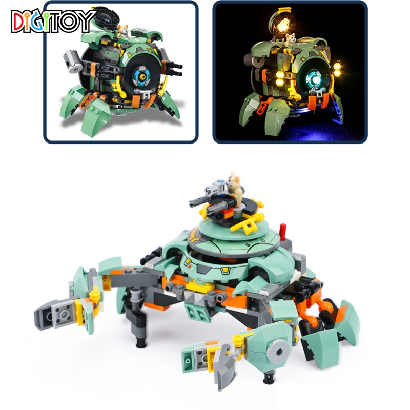 [ẢNH THẬT] Đồ chơi lắp ráp lego xếp hình mô hình robot biến hình OVERWATCH trang trí quà tặng sinh nhật bé trai trẻ em