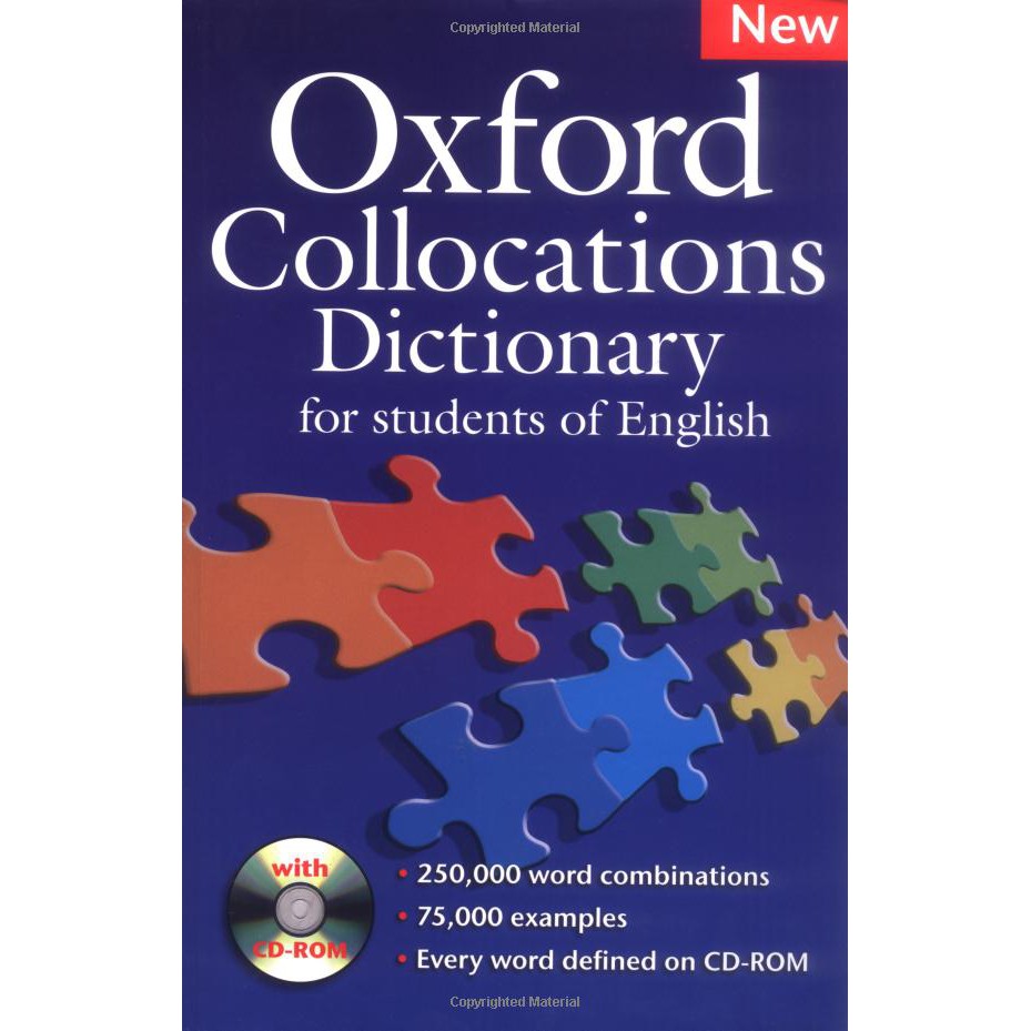 Từ điển: Oxford Collocations Dictionary Pack, CD-CROM