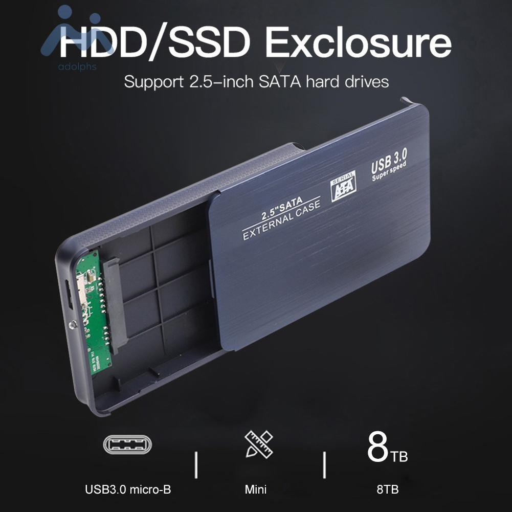 Vỏ Ổ Cứng Adolphs Yd0016 2.5 Inch Hdd Ssd Sang Usb 3.0 | BigBuy360 - bigbuy360.vn