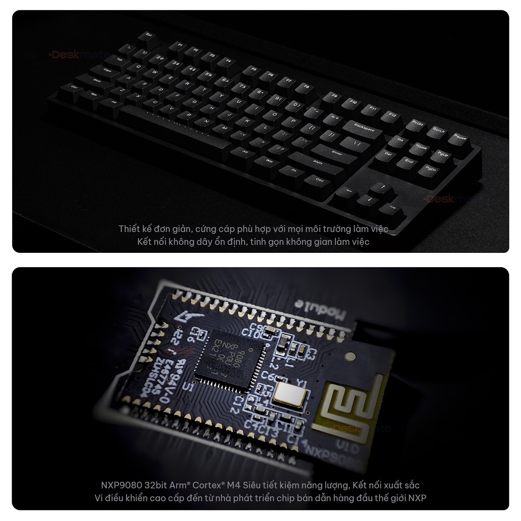 Bàn phím cơ không dây iKBC W210 Office Wireless 2.4G - Cherry MX