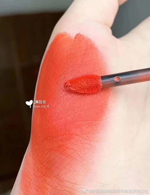 Son kem 3CE Cloud lip tint PEACH TEA - tông cam san hô