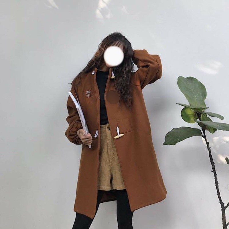 [FREESHIP - HÀNG LOẠI 1] ÁO KHOÁC DẠ LEN ÉP KHUY SỪNG HÀN QUỐC | BigBuy360 - bigbuy360.vn