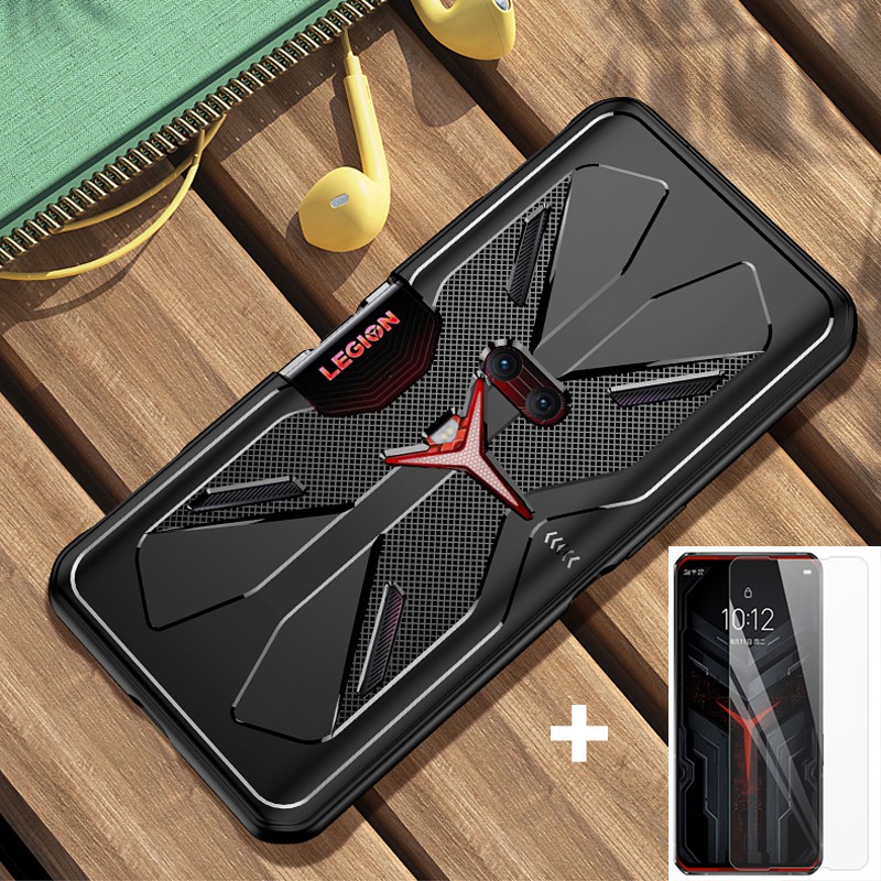Ốp Điện Thoại tpu + Kính Cường Lực hd 2 Trong 1 Cho lenovo legion pro 5g