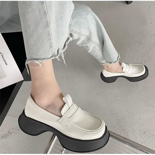 Giày Lười Da Đế Dày Thời Trang Dành Cho Nữ