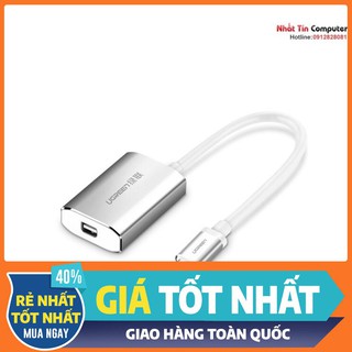 Cáp chuyển đổi USB type C to Mini Displayport hỗ trợ 4Kx2K full HD chính hãng Ugreen 40867