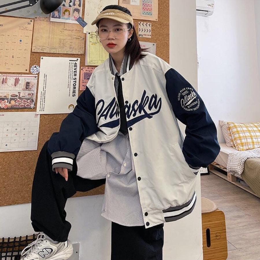 Áo khoác gió nữ nam bomber form rộng dù bigsize cao cấp giá rẻ VANISA AK008
