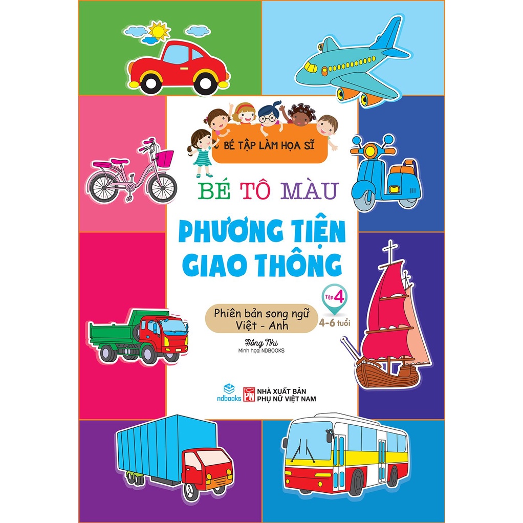 Sách Combo 9 cuốn: Bé tập làm họa sĩ - Bé tô màu - ndbooks