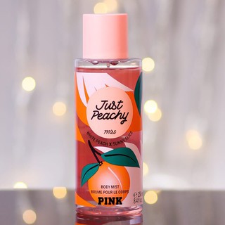 Xịt thơm 𝗩𝗜𝗖𝗧𝗢𝗥𝗜𝗔'𝗦 𝗦𝗘𝗖𝗥𝗘𝗧 Pink Just Peachy 30ml/50ml/100ml/250ml