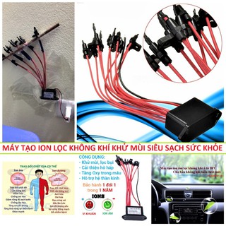 MÁY TẠO ION LỌC KHÔNG KHÍ KHỬ MÙI SIÊU SẠCH LOẠI 10 RÂU HÀNG XỊN CHO Ô TÔ VÀ GIA ĐÌNH