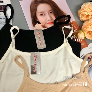 Áo hai dây Thái Lan Cotton cao cấp