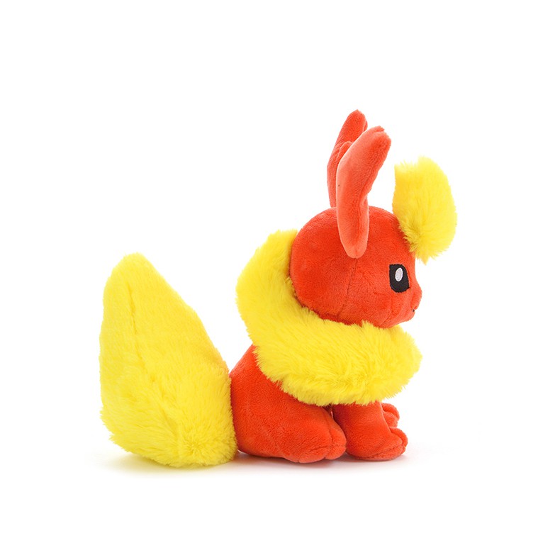 Gấu Bông Pokemon Eevee (Eevui) Hệ Lửa Flareon (20CM---&gt;40CM) mới 100% hàng xịn cao cấp loại 1