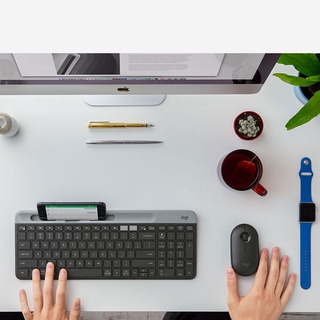 Bàn phím Logitech văn phòng Bluetooth không dây K580 2.4G