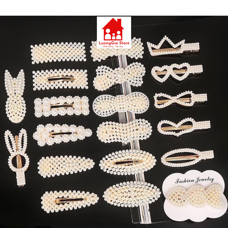 Set 20 kẹp mái xinh xắn