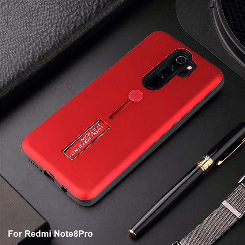 Xiaomi Redmi 8A Redmi 7 Redmi S2 Redmi 6 Pro Redmi 5 Note 5 Pro Redmi K30 K20 Pro Case Finger Loop Strap Cover Hide Kickstand Armor Shockproof DGX