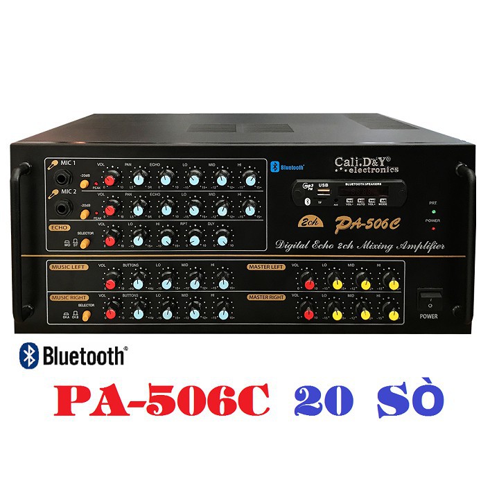 CTY MT Trọn bộ dàn loa treo tường bass 30cm - amply 506c 20 sò công suất lớn chuyên karaoke gia đình giáng sinh