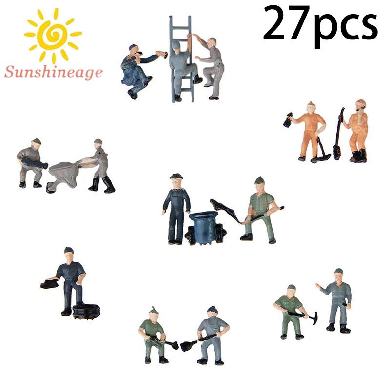 Mô hình người mini tỉ lệ 1: 87 trang trí độc đáo