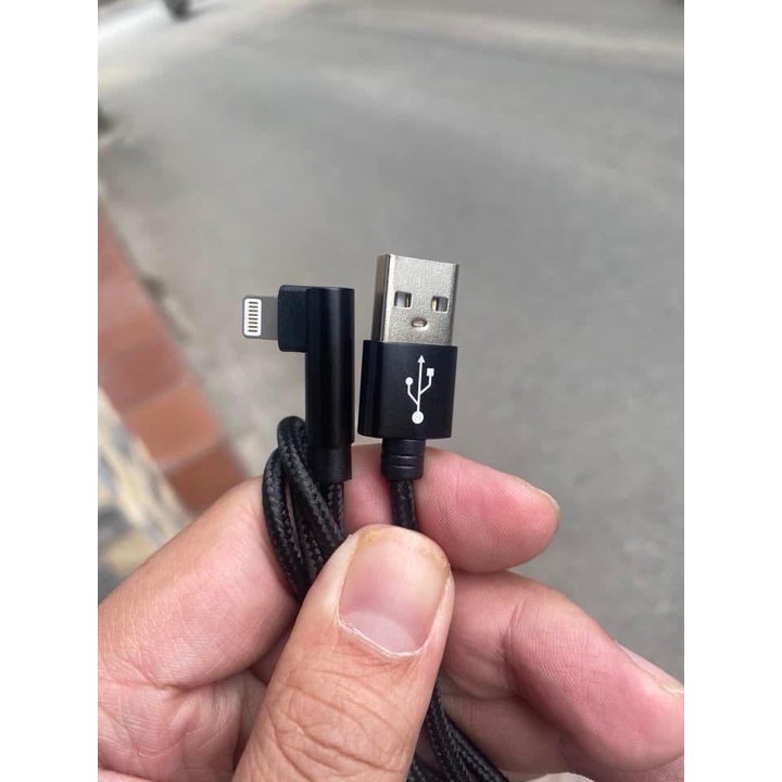 Dây Cáp Sạc Chữ L Usb sang Lightning cho Iphone dài 1M