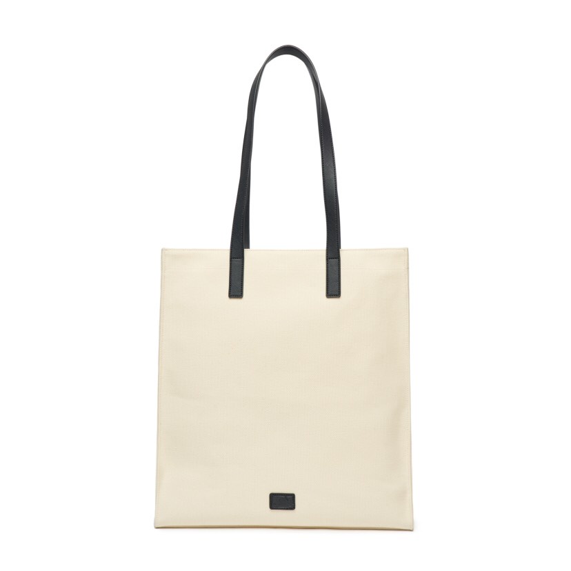 [CHÍNH HÃNG] Túi Tote MLB Canvas New York Yankees màu Cream - CODE: 3AORM022N-50CRS