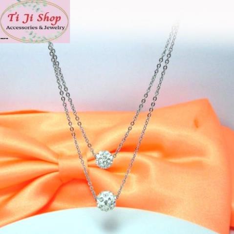 Dây chuyền 2 tầng trái châu