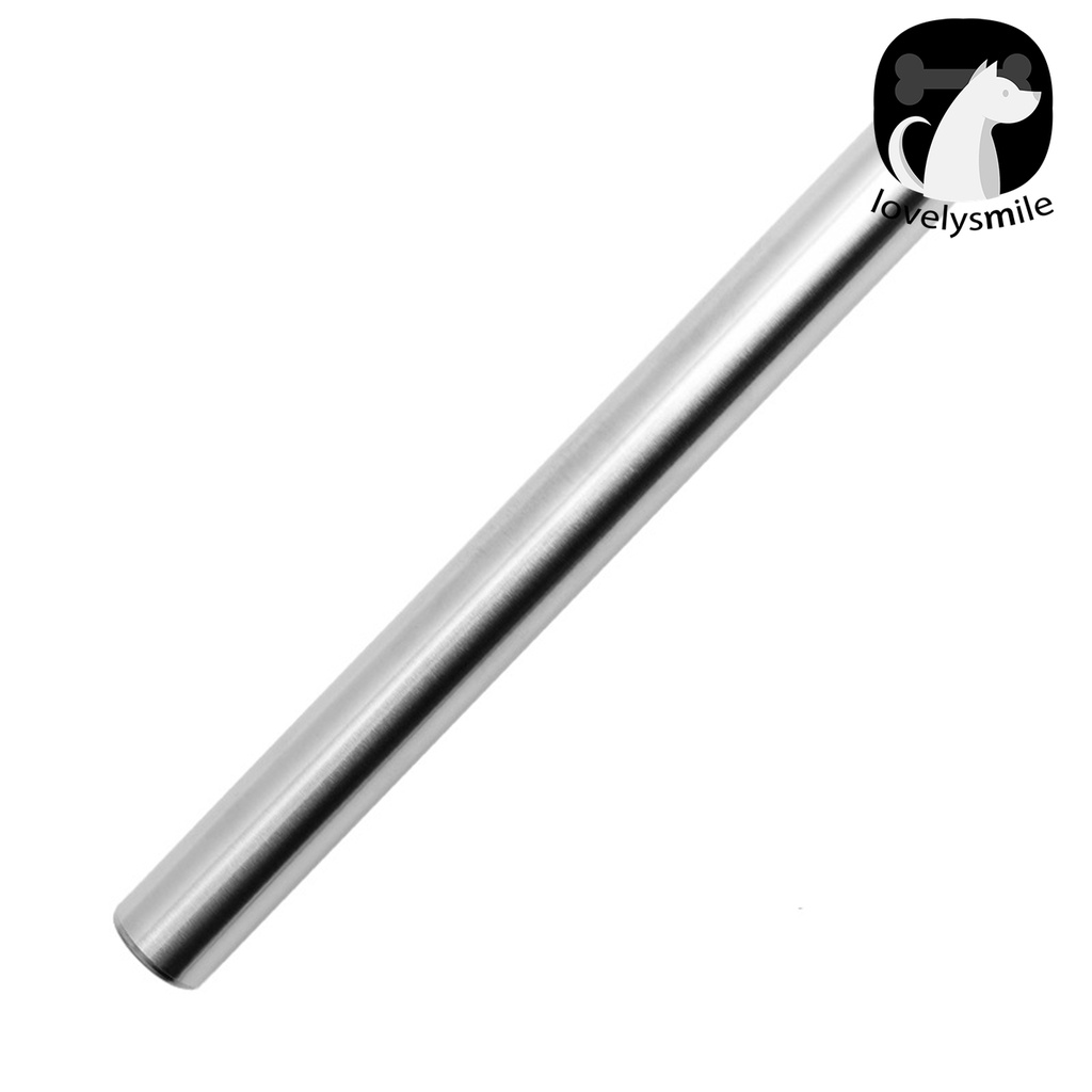 L ~♨ Cây Lăn Bột Làm Bánh Bằng Thép Không Gỉ Cấp Thực Phẩm Không Dính Lâu Trôi Bề Mặt Mịn Màng Có Thể Tá