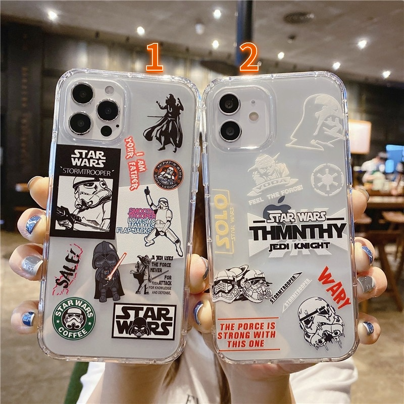 Mobile Ốp Điện Thoại Tpu Dẻo Họa Tiết Hoạt Hình Star Wars Cho Xiaomi Redmi Note 9 8 7 Note 10 Pro Redmi 9t 7a 9c 9a