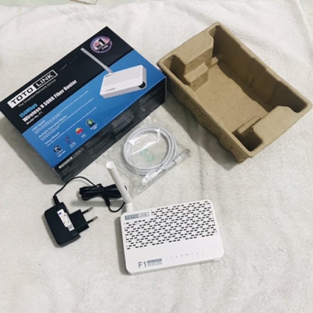 Modem Quang FTTH Totolink F1 hàng NEW, Fullbox, tặng kèm SFP (qua sử dụng)