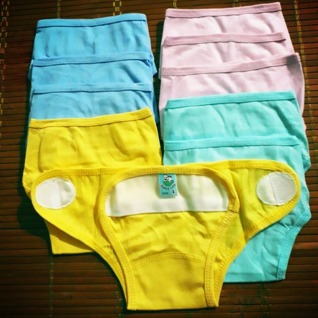 set 5 Quần đóng bỉm baby leo size 1,2,3 cho trẻ sơ sinh