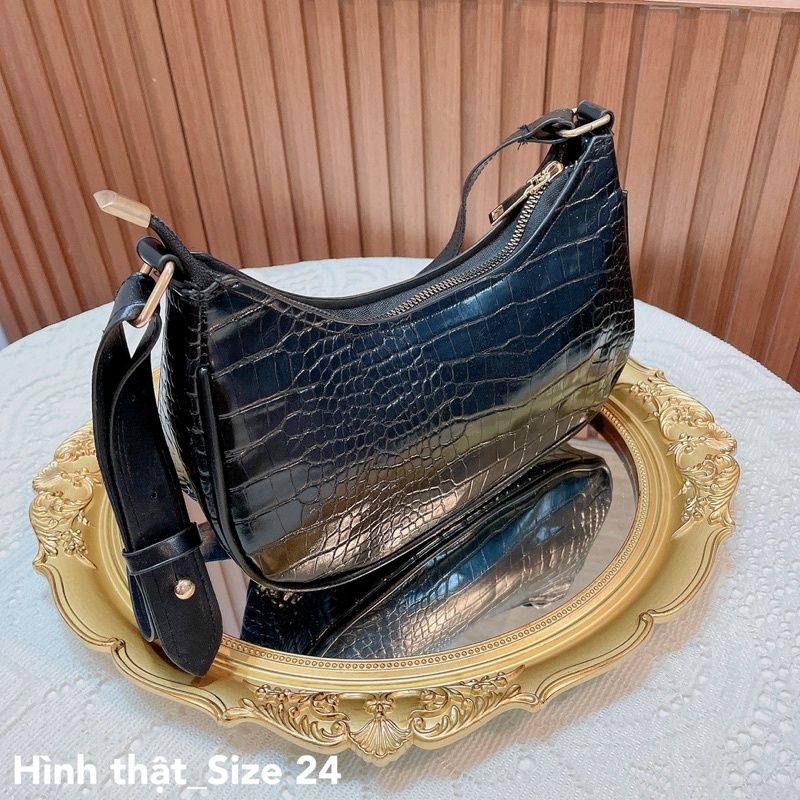 Túi xách kẹp nách đeo vai đi chơi thời trang vừa ĐT giá rẻ Diomi