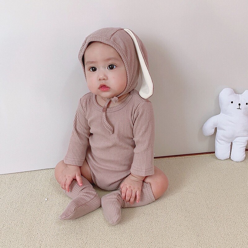 ❌5 MÀU❌ SET BODY TAI THỎ SIÊU ĐÁNG YÊU CHO BÉ