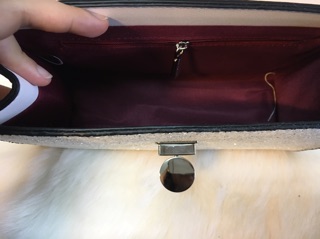 Túi Charles & Keith nhũ