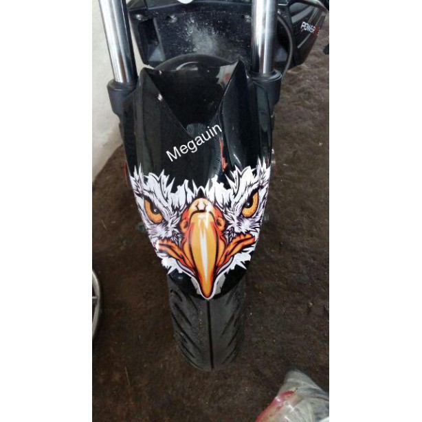 Decal mặt đại bàng 3 lớp chống nước (giá 1 cái)