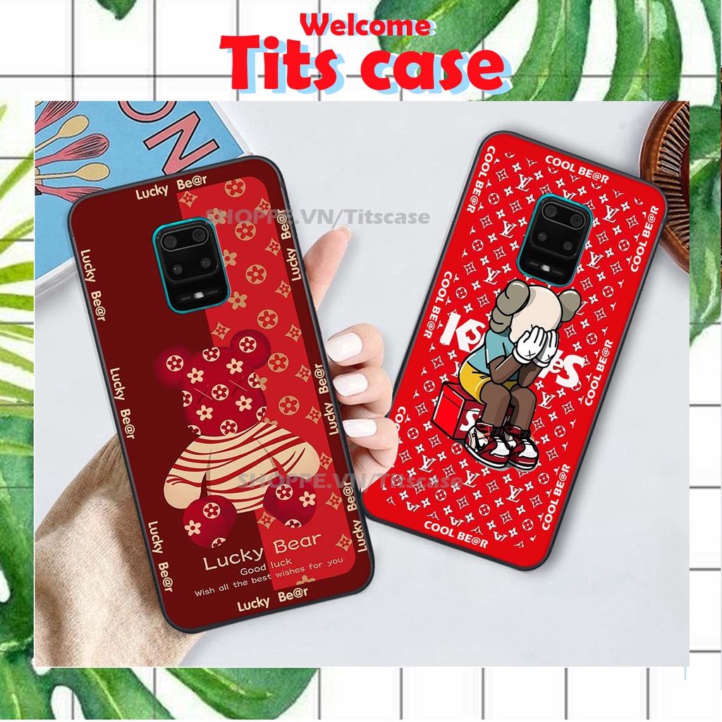 Ốp lưng Xiaomi REDMI NOTE 9 / NOTE 9S in hình GẤU K@WS- BE@R COOL-CỰC XINH-RẺ-BỂN -ĐẸP