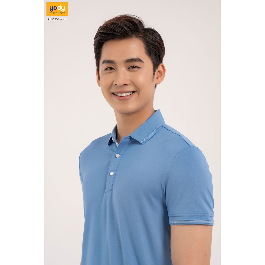 Áo polo nam coolmax YODY kiểu dáng trẻ trung thoáng mát - APM3519 | BigBuy360 - bigbuy360.vn