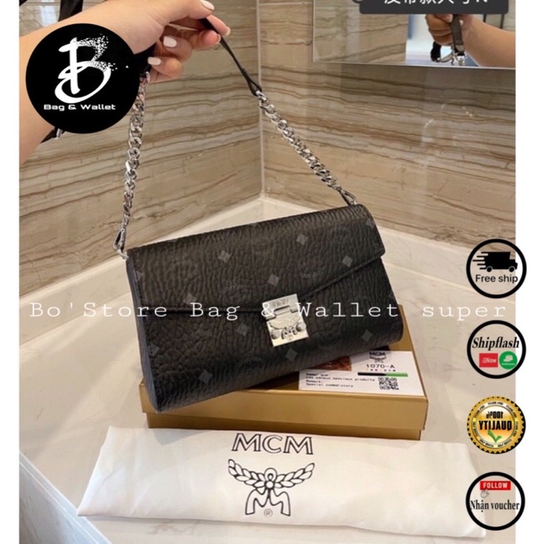 TÚI ĐEO CHÉO.TÚI DA MCM CAO CẤP SUPER VIP