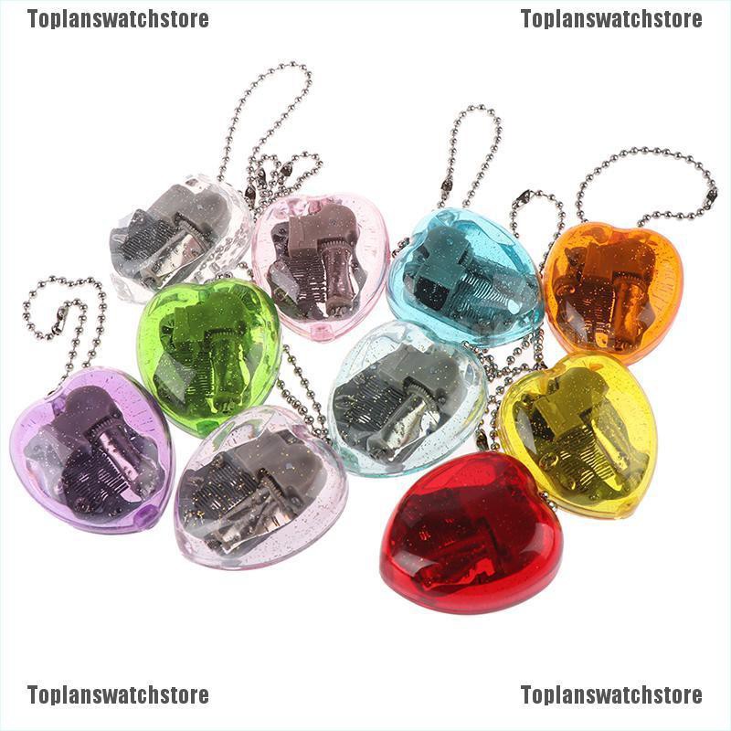 Hộp Nhạc Hình Trái Tim Bằng Acrylic Sáng Tạo